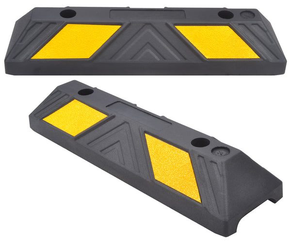 acquista Set 2 Butées de Roue en Caoutchouc Vulcanisé 55x15x10 cm Arc Rubber ARC 5500 Kit