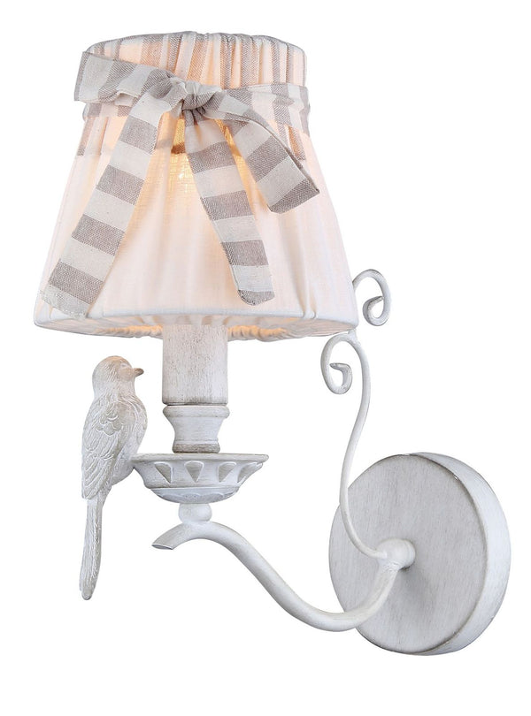 prezzo Elégante applique murale en Métal Antique White Bird