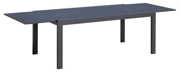 prezzo Table de Jardin Extensible 100x180/240x75 cm en Aluminium Anthracite