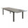 Table extensible Cuba 220/280x100x75 h cm en aluminium taupe