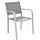 Chaise de jardin empilable Zante 56x60x84 h cm en textilène Tortora