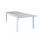 Pental Table Extensible 180/240x100x73 h cm en Aluminium Blanc