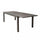 Table extensible Pental 180/240x100x73 h cm en aluminium taupe