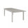 Pental Table Extensible 180/240x100x73 h cm en Aluminium Gris Tourterelle