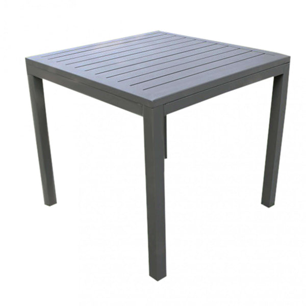 online Table Cuba 80x80x74 h cm en Aluminium Taupe