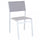 Chaise de jardin Avana 46x57x85 h cm en textilène blanc