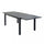 Table Formentera 160/240x90x75 h cm en Aluminium Anthracite