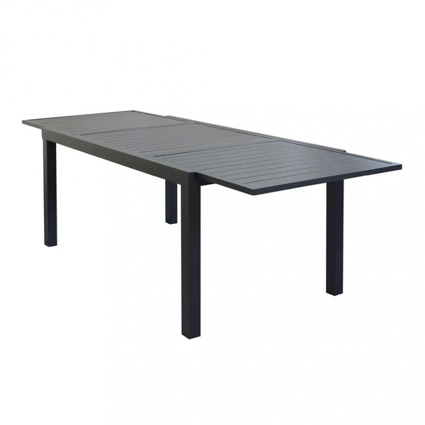 Table Formentera 160/240x90x75 h cm en Aluminium Anthracite sconto