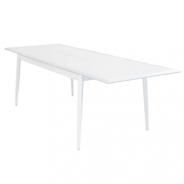 Table Extensible Maracaibo 160/240x90x76 h cm en Aluminium Blanc acquista