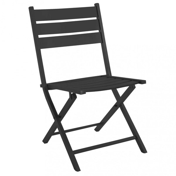 online Chaise de jardin pliante Alabama 58x46x85 cm en aluminium anthracite