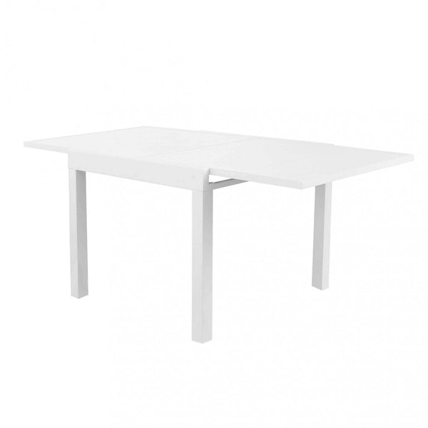 acquista Table Extensible Hawaii 90/180x90x75 h cm en Aluminium Blanc