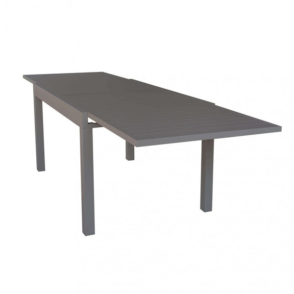 Table extensible Hawaii 135/270x90x75 h cm en aluminium taupe online