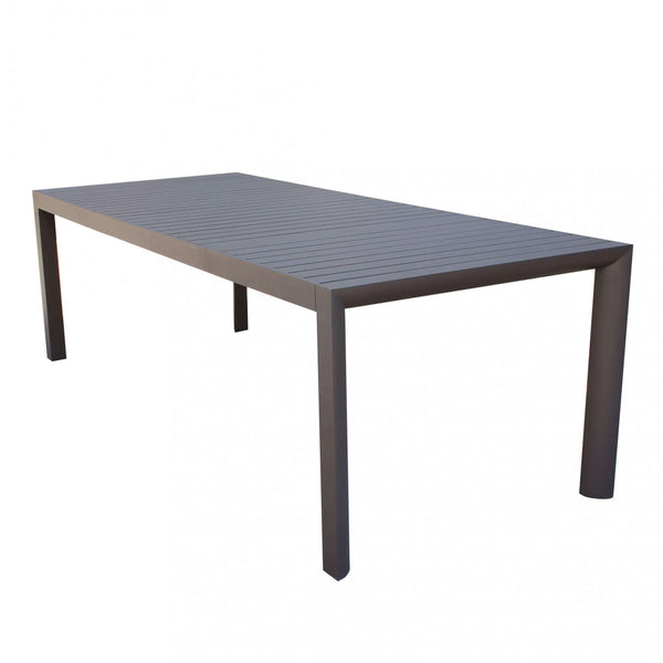 Table extensible Houston 160/240x100x74 h cm en aluminium taupe online