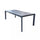 Table Extensible Portland 175/235x100x75 h cm en Aluminium Anthracite