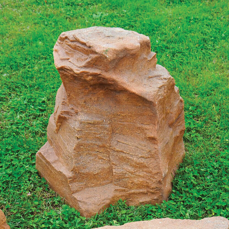 Roccia Artificiale Decorativa da Giardino 57x52x54 cm in Vetroresina-1