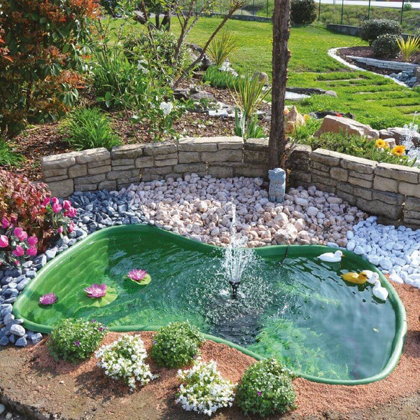 Bassin de jardin vert artificiel 178x125x45 cm 610 litres online