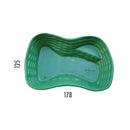 Laghetto Artificiale Verde da Giardino 178x125x45 cm 610 litri-3