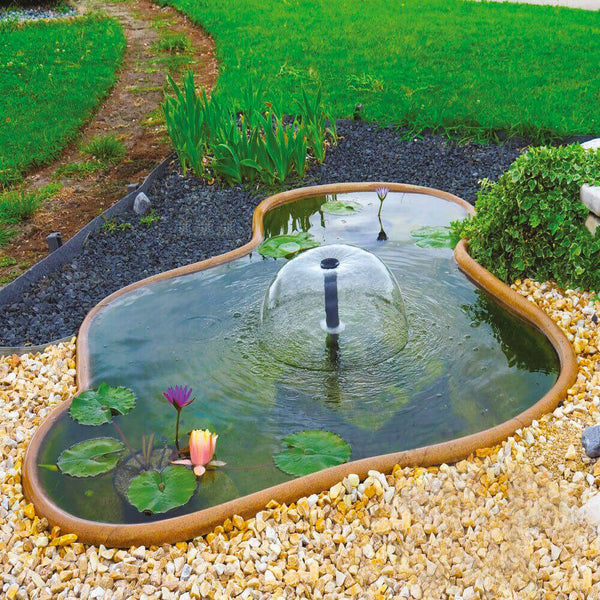 acquista Bassin de jardin artificiel en pierre 238x163x50 cm 900 litres