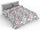Couette 100gr avec Impression Microfibre Cercles Abstraits Différentes Tailles