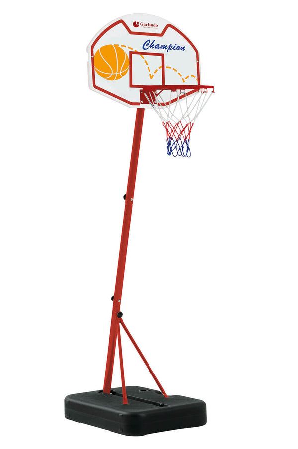online Système de basketball Garlando Phoenix avec colonne et base de ballast avec ballon et pompe