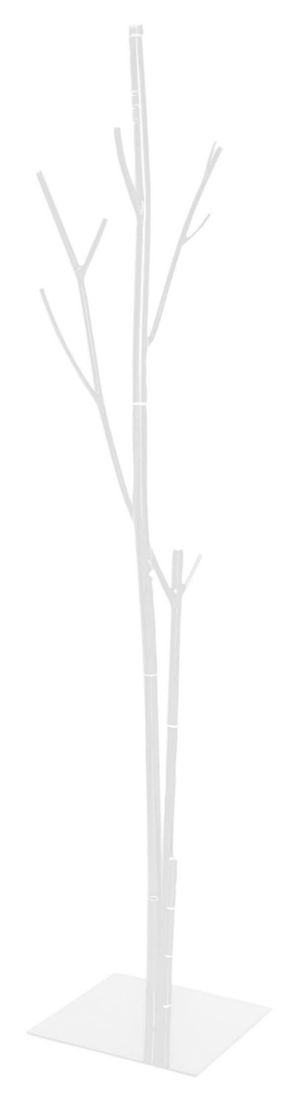 online Portemanteau de sol 33x33x178 cm en fer forgé Vasconi Bambou Blanc