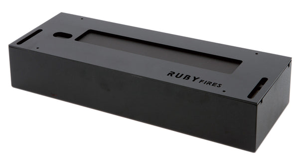 online Brûleur Bio Ethanol pour Cheminées 1L 40,9x13,7 cm Ruby Fires Brûleur Céramique 4114B Noir