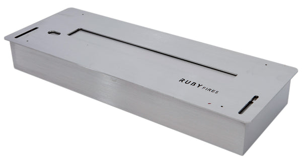 Brûleur Bio Ethanol pour Cheminées 2L 59,8x22,2 cm Ruby Fires Brûleur Céramique 5820LB Acier prezzo