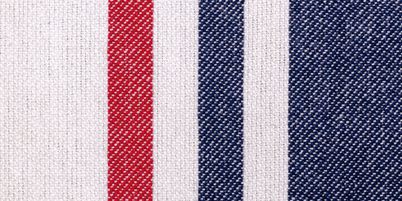 Amaca da Giardino in Cotone 91,5x300cm 120Kg La Siesta Sunrise Bianco e Blu-4