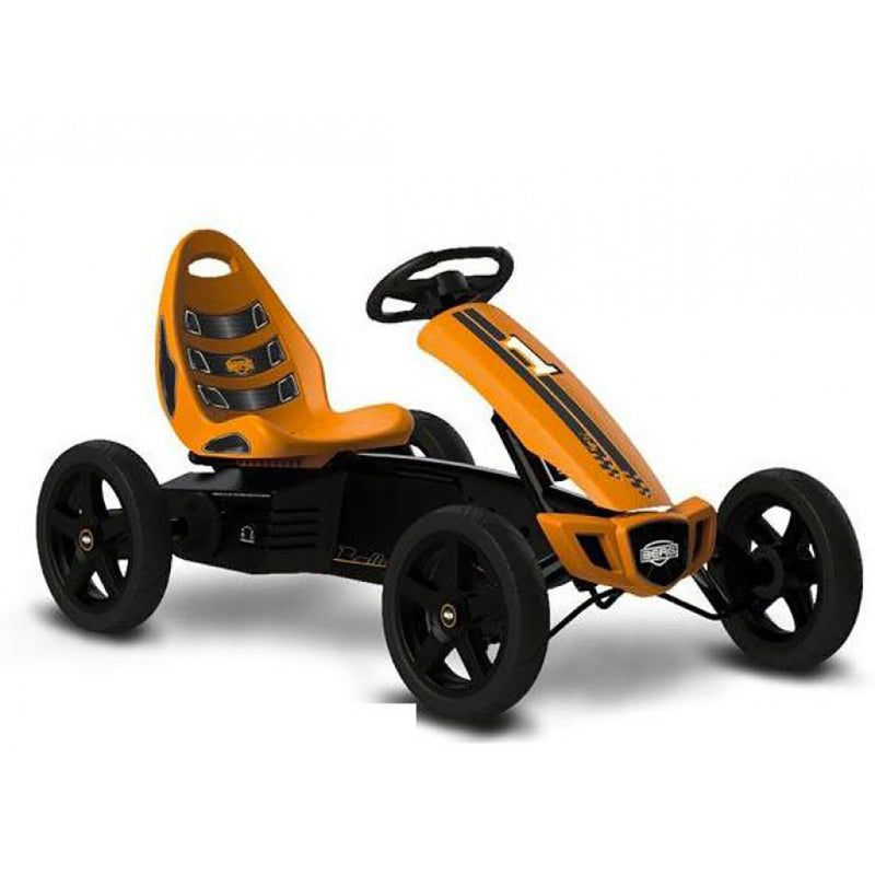 Auto a Pedali Go Kart per Bambini BERG Rally Arancio-1
