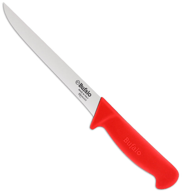 Couteau à désosser étroit Lame 15 cm Buffalo S97/15 Manche Rouge prezzo