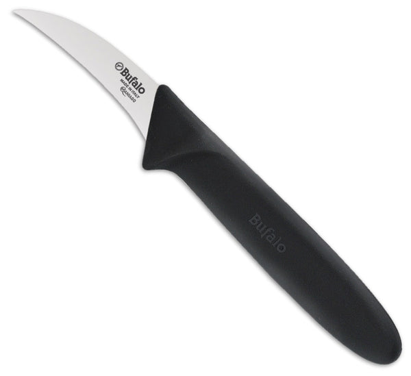 Couteau d'office courbe Lame 7 cm Buffalo S901/7 Manche Noir sconto