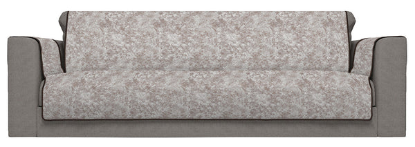 online Housse de canapé avec housses d'accoudoirs en polyester et coton marron différentes tailles