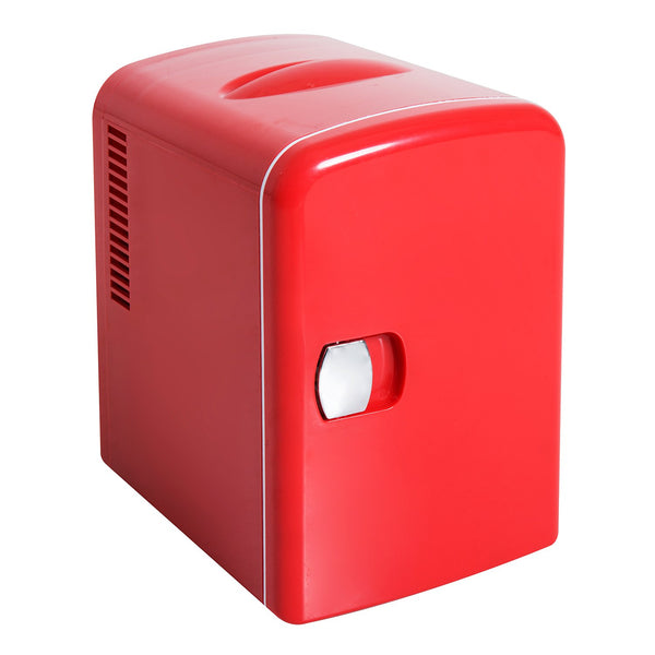 acquista Mini Frigo Multifonctionnel Froid Chaud 4L Rouge 28x20x30 cm