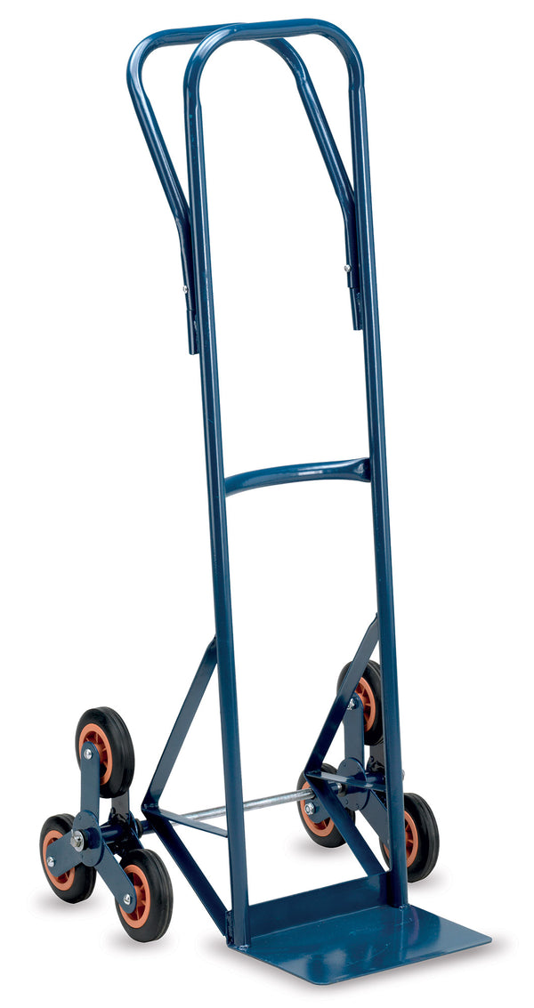 acquista Chariot porte-bagages en acier bleu Fadi pour escaliers 120 kg