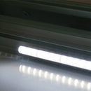 Bacheca da Esterno con Apertura a Ribalta 58,5x76x4,7 cm in Alluminio con Led Grigio Antracite-2