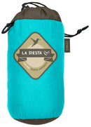 Amaca da Viaggio in Poliamide 150x250cm 180Kg con Fissaggio La Siesta Turchese-6