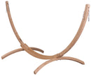 Supporto per Amaca da Giardino in Legno La Siesta Canoa Caramel-1