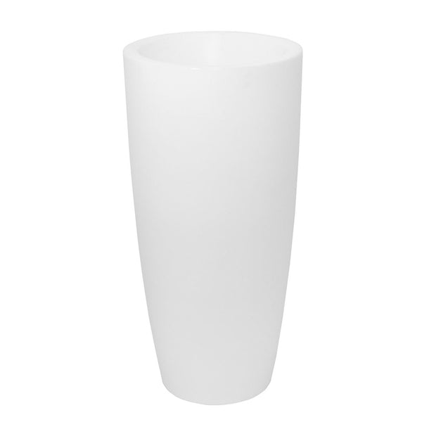 Vase Lumineux de Jardin LED Ø43 cm en Résine 5W Cyprès Blanc Chaud acquista