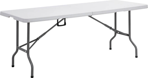 acquista Tosini CZ183F Table de restauration rectangulaire pliante blanche