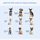 Gabbia Trasportino per Cani Gatti Pieghevole in Acciaio Doppia Apertura 76x53x57 cm Nero -5