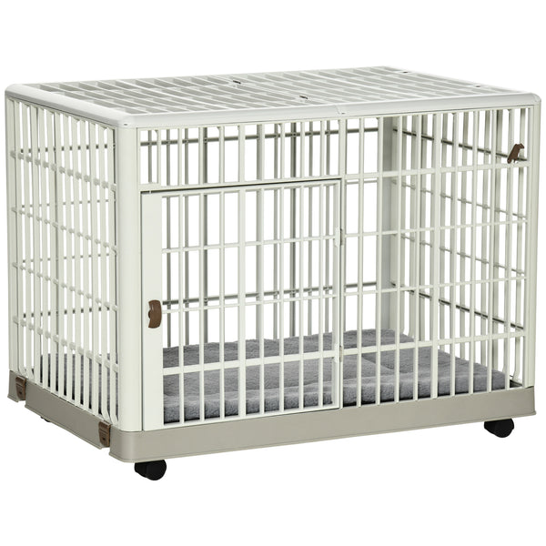Cage pour chien 81x55,5x62,5 cm en ABS et PP Beige prezzo