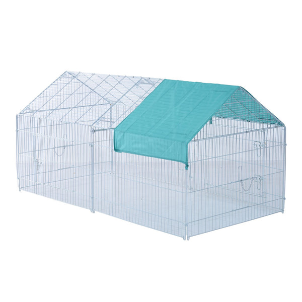 Cage grillagée pour animaux de compagnie 220x103x85 cm prezzo
