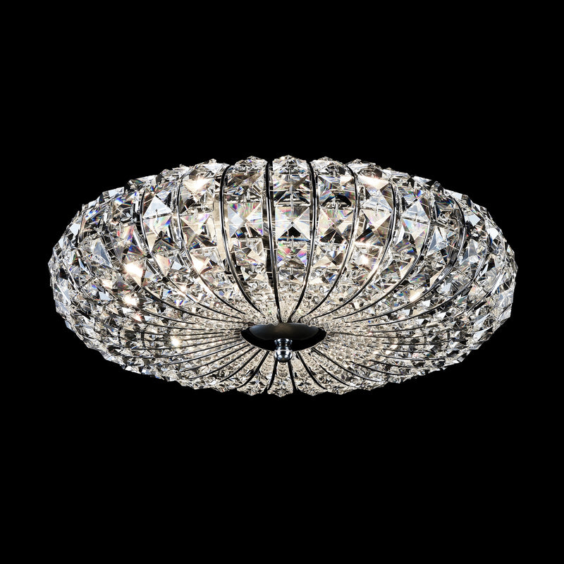Lampadario Modern in Metallo Broche Nickel-3