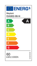 Lampadario Modern in Metallo Broche Nickel-7