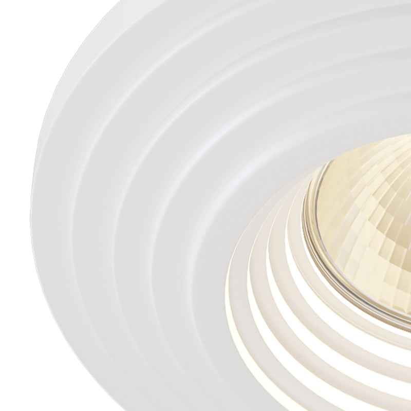 Faretto da incasso Downlight in Gesso Gyps Modern Bianco-3