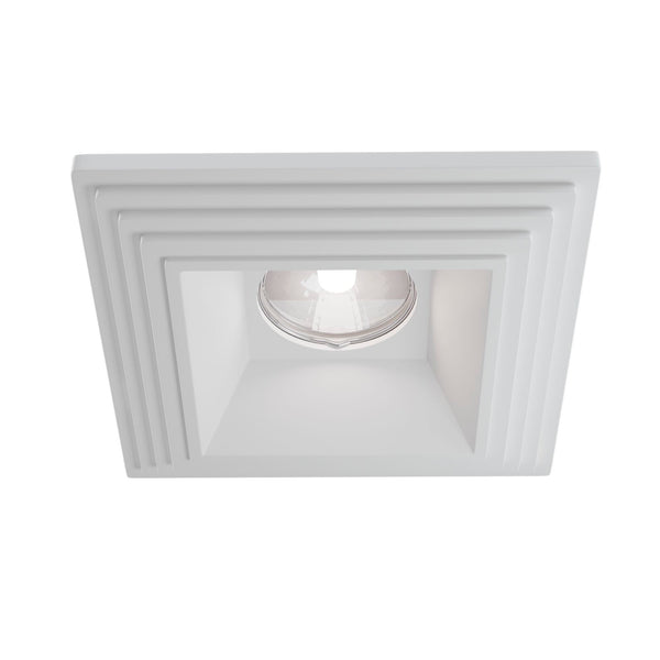 Spot encastré Downlight en Gyps Modern White Plaster sconto