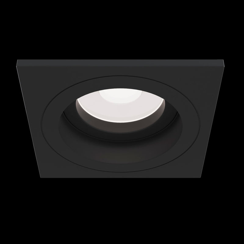 Faretto da incasso Downlight in Alluminio Atom Nero-2
