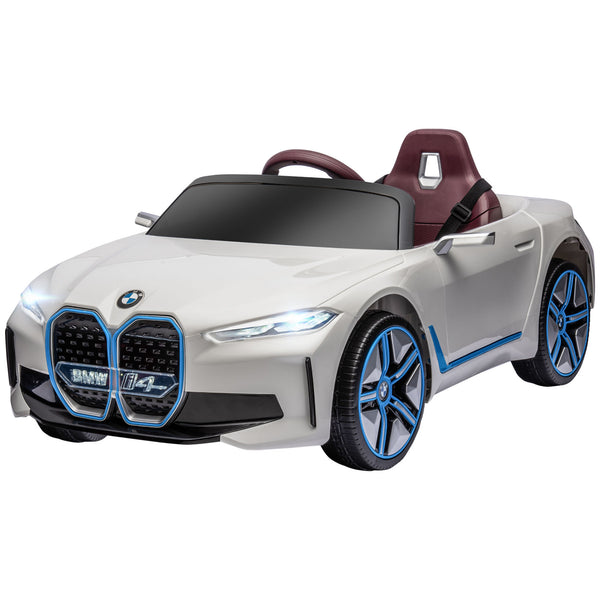 online Macchina Elettrica per Bambini 12V con Licenza BMW I4 Bianca