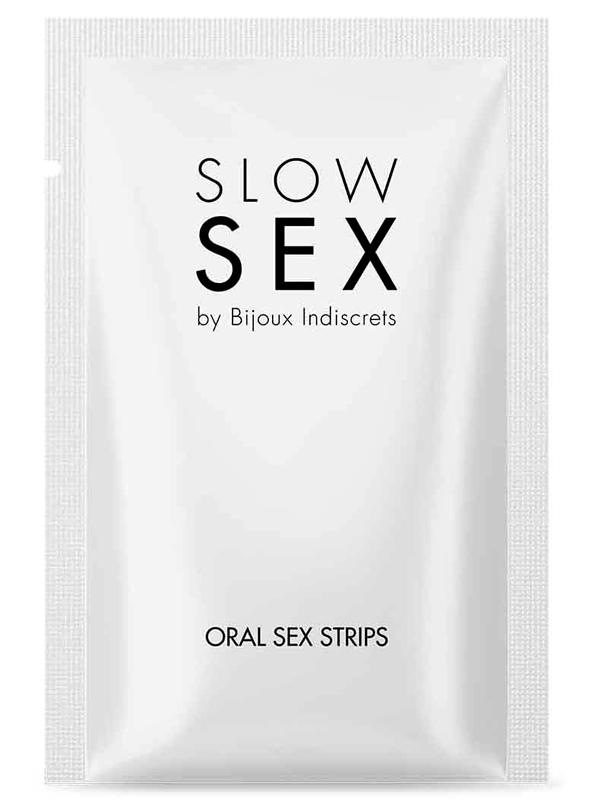 Bijoux Indiscrets - Slow Sex Oral Sex Strips Menta-2