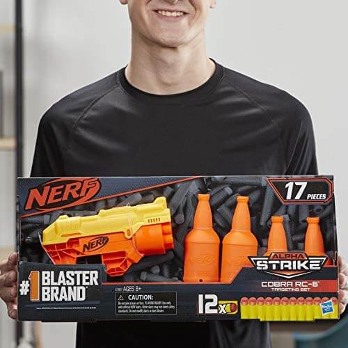 Giocattolo Fucile Nerf Alpha Strike Cobra per Bambini Hasbro-7